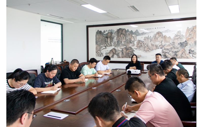 刀刃向內(nèi) 系統(tǒng)提升丨天華實(shí)業(yè)集團(tuán)綜合部&工程部聯(lián)合召開整改專題民主生活會(huì)